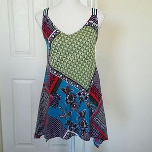 Candie's asymmetric hem tunic tank top
